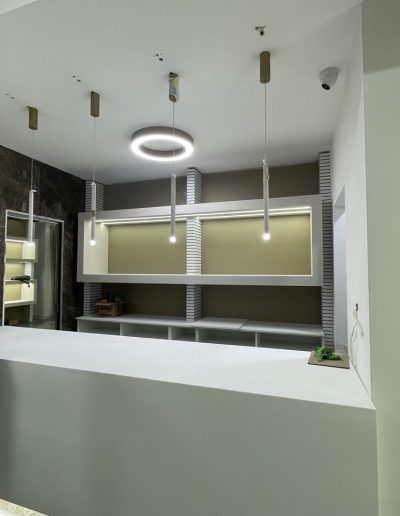 Allestimento arredo interno per la gioielleria Licata Preziosi